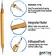 BARTON WATCH BANDS Spring Bar Tool Kit - for Watch Link Removal, Band Replacement, Pin Extraction; Stainless Steel Spring Bar Tool, Strap Tool, and Strap Removal Tool
