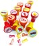 TINYMILLS 24 Pcs Firetrucks Stampers for Kids