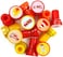 TINYMILLS 24 Pcs Firetrucks Stampers for Kids
