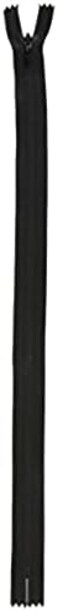 Coats Thread &amp; Zippers F8414-002 Invisible Zipper, 12" to 14", Black