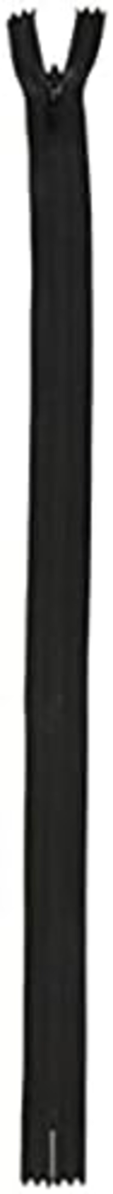 Coats Thread &amp; Zippers F8414-002 Invisible Zipper, 12" to 14", Black