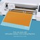 Nicapa Cutting Mat for Silhouette Cameo 3/2/1 (Light-Grip,12x12 inch 3pack) Adhesive&amp;Sticky Non-Slip Flexible Square Gridded Blue Cut Mats Replacement Accessories Set Matts Vinyl Craft Sewing