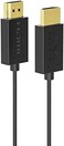 Nanosecond Extreme Slim 2.6' HDMI Cable - World's Thinnest and Most Flexible HDMI Cable. (2.6 Ft / 0.8m) High-Speed Supports Full 1080P, 4K, UltraHD, 3D, Ethernet, and Audio Return Channel