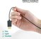 Nanosecond Extreme Slim 2.6' HDMI Cable - World's Thinnest and Most Flexible HDMI Cable. (2.6 Ft / 0.8m) High-Speed Supports Full 1080P, 4K, UltraHD, 3D, Ethernet, and Audio Return Channel