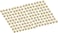 Beadalon Memory Wire End Caps, 5 mm / .197 in, Round, Gold Color, 144 pc