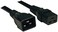 تريب لايت سلك تمديد طاقة شديد التحمل بطول 6 قدم، IEC-320-C19 الى IEC-320-C20