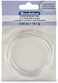 Beadalon Carbon Steel Memory Wire, Round, Large Bracelet, Silver Plated, 0.5 oz, Approx. 30 coils