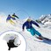 EJEAS Vnetphone Motorcycle Bluetooth Intercom Headset Full Duplex Motorbike Snowmobile Walkie-Talkie Wireless Interphone Helmet Waterproof Wireless Headphone 6 Riders Communicator 1200M (Dual)