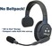 Eartec UL312 Ultralite-HD 3-Person Full Duplex Wireless Intercom Headset Communication System, Single and Dual Ear Headsets, Up to 1000ft Range, U.S. Company