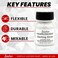 Angelus 1 oz Leather Paint, 1 Fl Oz (Pack of 1), Sterling Silver