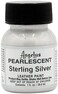 Angelus 1 oz Leather Paint, 1 Fl Oz (Pack of 1), Sterling Silver
