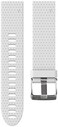 ANCOOL Compatible with Fenix 5S Bands Easy Fit 20mm Silicone Watch Bands Replacement for Fenix 6S/Fenix 6S Pro/Fenix 5S Plus Smartwatches, White