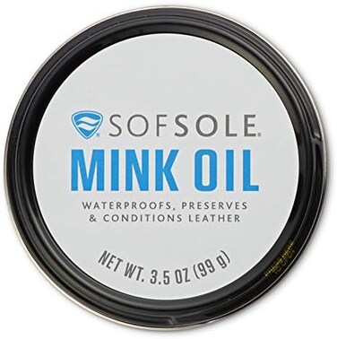 Sof Sole Mink Oil for Conditioning and Waterproofing Leather