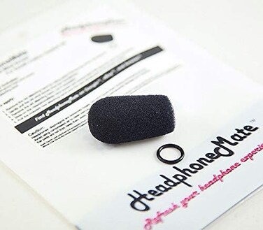 HeadphoneMate Microphone Wind Screen Foam Screen Muff Cover for Bose Aviation Headset X A20 Telex