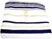 Holy Land Market Mens Messianic Shawl/Tallit - The Messiah Tallit Navy Blue/Gold