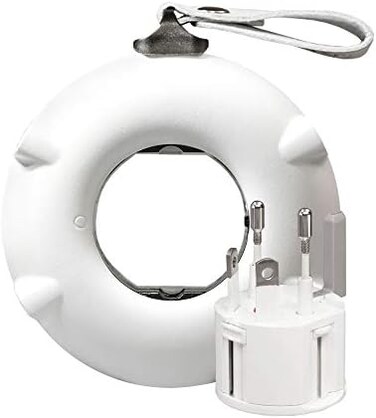 MOGICS Bagel- (White) Universal Travel Power Strip