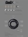 MOGICS Bagel- (Black) Universal Travel Power Strip