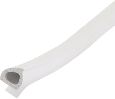 M-D Building Products 43846 All-Climate Thermalblend Weatherseal - Wave Profile, 17 Feet, White