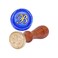 Yoption Letter B Wax Seal Stamp, Vintage Retro Brass Head Wooden Handle Alphabet Letter Initial Wax Classic Sealing Wax Seal Stamp (B)