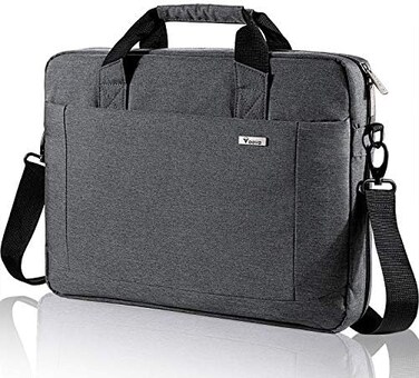 Voova 14 15 15.6 17 17.3 Inch Expandable Laptop Bag Messenger Shoulder Briefcase