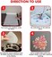 سوبر بانش مثبت لماكينات التطريز 2 اونصة من كاتاواي - لفة 12 انش × 10 ياردة، دعامة تثبيت تطريز بيضاء فائقة الاستقرار، مثبت تطريز مقطوع، صنع في الولايات المتحدة الامريكية