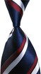 Wehug Lot 6 PCS Men's Ties 100% Silk Tie Woven Necktie Jacquard Neck Ties