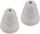 Etymotic Research ER38-18 3-Flange Replacement Eartips - 10 Pack - Gray,large