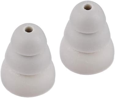 Etymotic Research ER38-18 3-Flange Replacement Eartips - 10 Pack - Gray,large