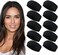 Styla Hair 10 Pack Stretch Headbands Non-Slip Head Wraps Great for Sports, Yoga, Pilates, Running, Gym, Workouts, Baseball, Casual Wear, Gifts &amp; More!