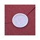 TELOSMA Mini Glue Gun Sealing Wax Sticks for Envelope Wedding Invitation Sealing Decoration Pack of 16 in White