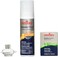 pedag Suede Cleaner and Textile Color Restorer, 3 pc Cleaning and Care Kit for Shoes and Boots, Made in Germany, Neutral Multi Color