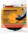 Frost King Available R534H Sponge Rubber Foam Tape 5/16-Inch, Black, 3/4" W, 5/16" T, 10 ft L