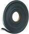 Frost King L347 Self-Adhesive Open Cell Tape, 17 Ft L X 1/2 in W 3/8 in T, Polyfoam, Charcoal, 1/4" T