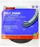 Frost King L347 Self-Adhesive Open Cell Tape, 17 Ft L X 1/2 in W 3/8 in T, Polyfoam, Charcoal, 1/4" T