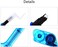 KELUSHI Fiber Optic Cleaning Tool for MPO and MTP Connectors MPO One Click Cleaner, 500 Cycles Cleaning Connector Equipment