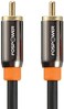 FosPower Digital Audio Coaxial Cable (0.9M/3FT), [24K Gold Plated] Single Coaxial Phono Cable for S/PDIF Digital Audio, Composite Video Cable, Home Theater, HDTV, Subwoofer, Hi-Fi Systems