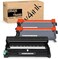 V4INK (1 Drum 2 Toners) New Compatible Brother DR420 Drum Compatible Brother TN450 Toner Cartridge Black High Yield Combo for Brother HL-2240D HL-2270DW HL-2280DW MFC-7360N MFC-7860DW Printer