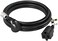 FIRMERST 6 Feet 1875W 15A Low Profile Flat Plug Extension Cord 14 AWG Black