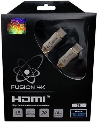 Fusion4k High Speed 4K HDMI Cable - Professional Series (6 Feet)