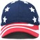 DALIX Hat Pro-Style USA Stars and Stripes Cap American Patriotic Caps
