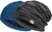 Vgogfly 2 Packs Slouchy Beanie for Men Winter Hats for Guys Cool Beanies Mens Lined Knit Warm Thick Skully Stocking Binie Hat&hellip;, Black / Blue, One size