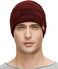 Vgogfly 2 Packs Slouchy Beanie for Men Winter Hats for Guys Cool Beanies Mens Lined Knit Warm Thick Skully Stocking Binie Hat&hellip;, Black / Wine Red, One size