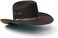 Western Express Faux Felt Wide Brim Western Cowboy Hat