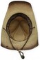Peter Grimm Mens Straw Round Up Cowboy Hat