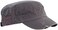 MCap Mega Cap Cotton Distressed Washed Cadet Cap (Grey)