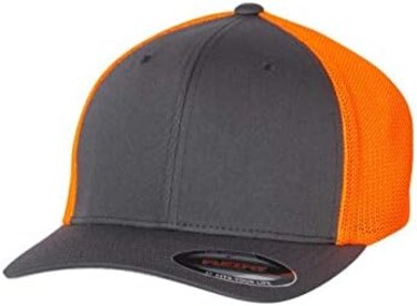 Flex fit Unisex Flexfit Trucker Mesh Fitted Cap - 2-Tone Cap