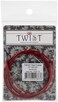 CHIAOGOO Twist Small Lace Interchangeable Cables, 37-Inch, Red