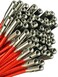 CHIAOGOO Twist Small Lace Interchangeable Cables, 37-Inch, Red