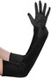 BABEYOND Long Opera Party 20s Satin Gloves Stretchy Adult Size Elbow Length