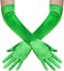 BABEYOND Long Opera Party 20s Satin Gloves Stretchy Adult Size Elbow Length
